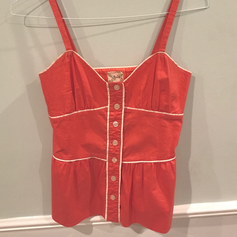 Pink fitted blouse